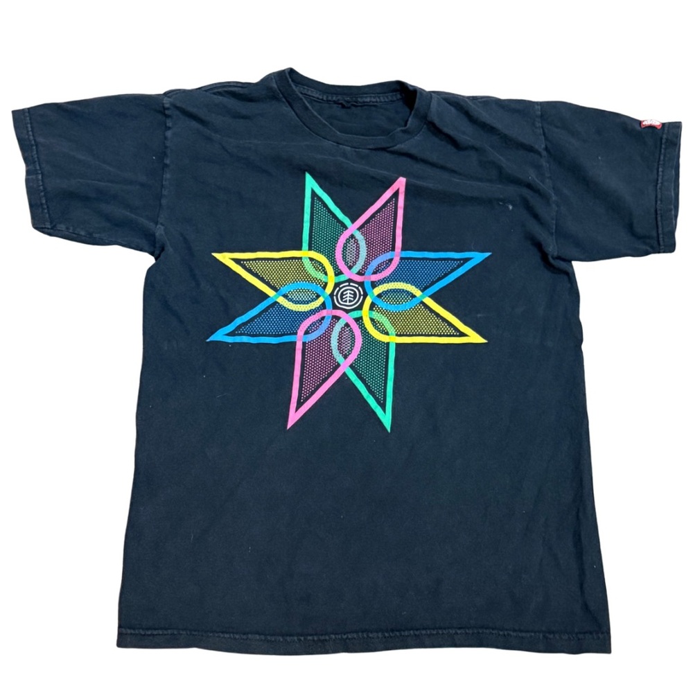 Element Skateboards Y2K Heartagram Black Tee | Small